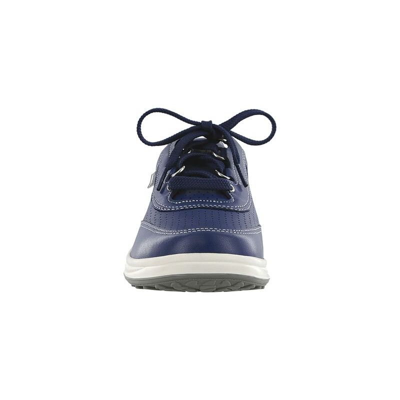 Women's Sporty Lux Lace Up Sneaker in Blue Perf